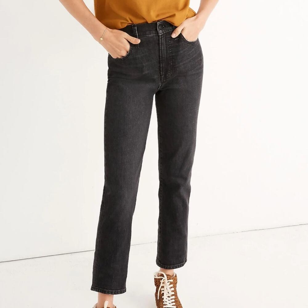 Madewell The Perfect Vintage Crop Jeans in Sumner Wash